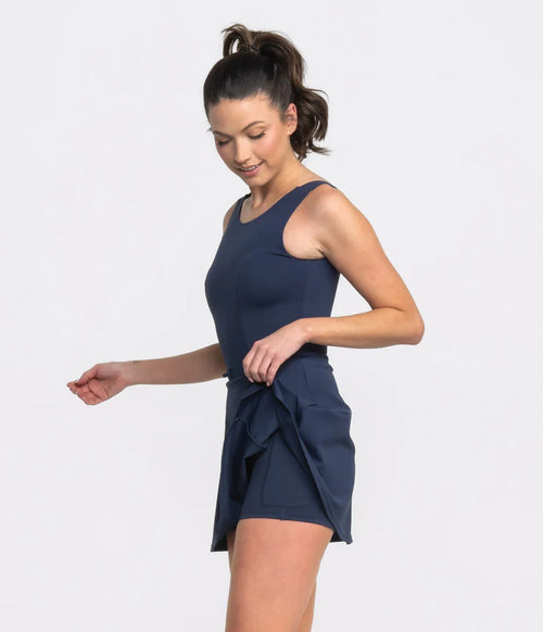 LINED PERFORMANCE DRESS CLASSIC NAVY