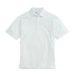 Heathered Birdie Stripe Performance Polo FROSTY GREEN