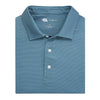 Hairline Stripe Performance Polo COUNTRY BLUE