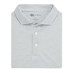 Pairing Stripe Performance Pique Polo DARK FOREST