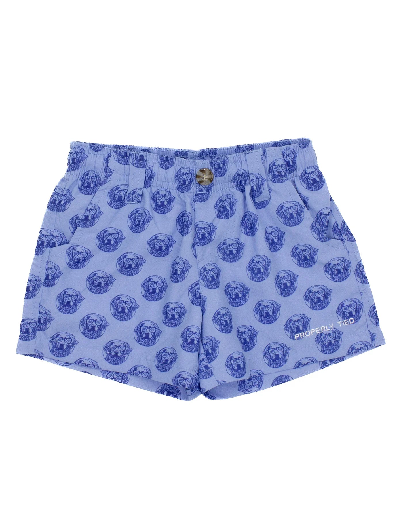 Boys Mallard Short Deep Sea Camo