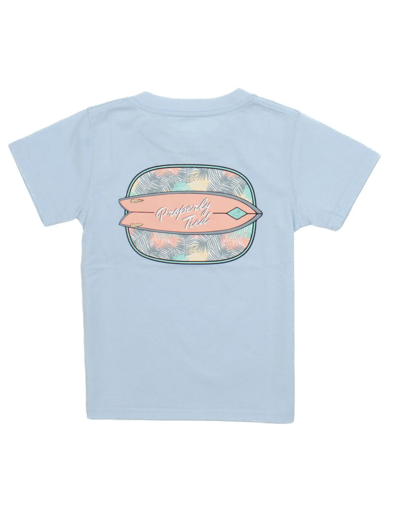 BOYS SURF BOARD SS PERIWINKLE