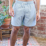 Oyster Roast Swim Trunk - Delicate Blue