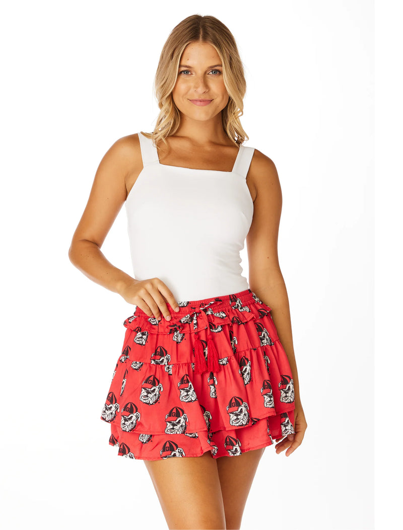 The Georgia Tiered Skort