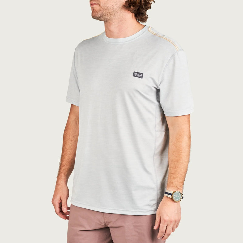 High Noon Performance Tee SMOKE HEATHER