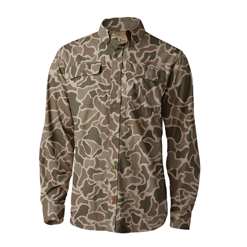 L/S 3-SEASON ULTRALIGHT SHIRT DUCK CAMO