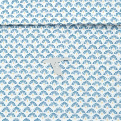 Blue Agave Printed Polo