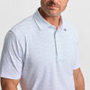 White Snow Sprint Printed Performance Polo