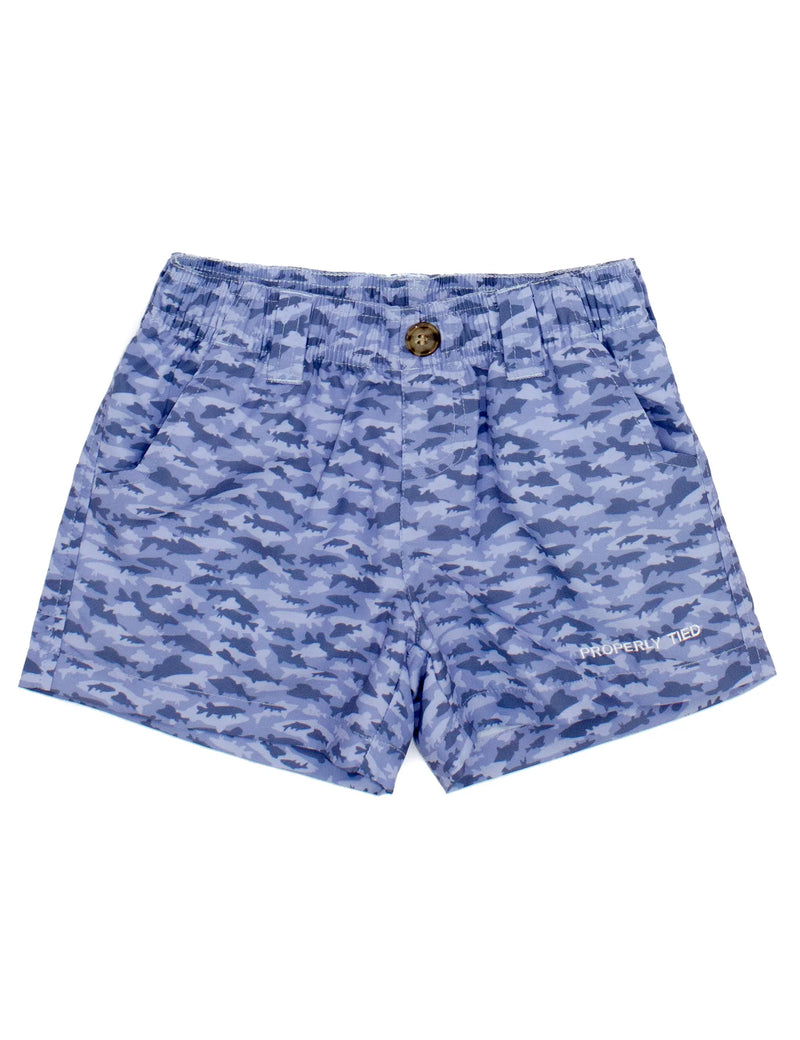 BOYS MALLARD SHORT DEEP SEA CAMO