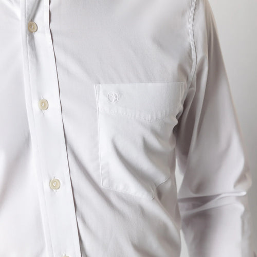 Performance Poplin Sport Shirt White
