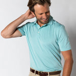 Long Drive Performance Polo Marine Blue
