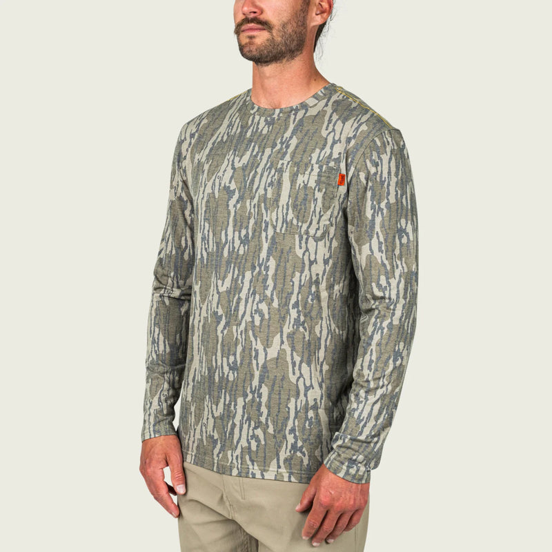 Buxton Mossy Oak LS OG Bottomland