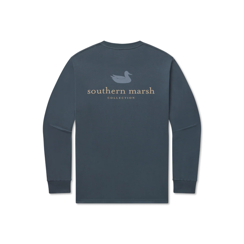 Authentic Tee - Long Sleeve Arlington Blue