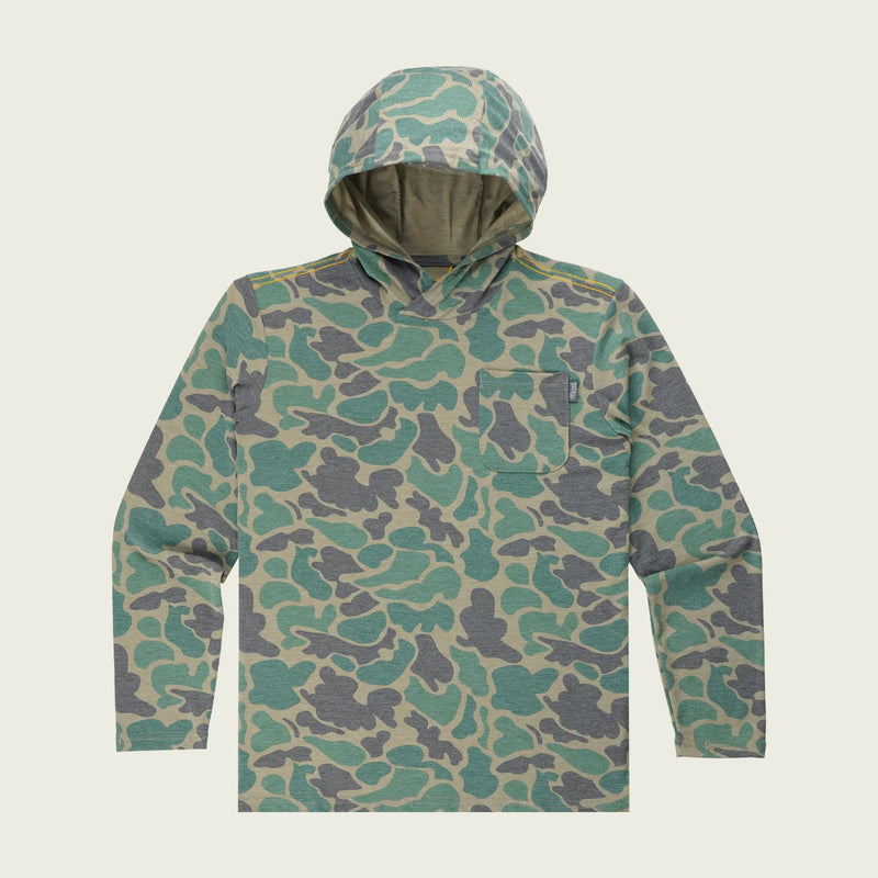 Buxton Hagood Hood Green Mallard Camo