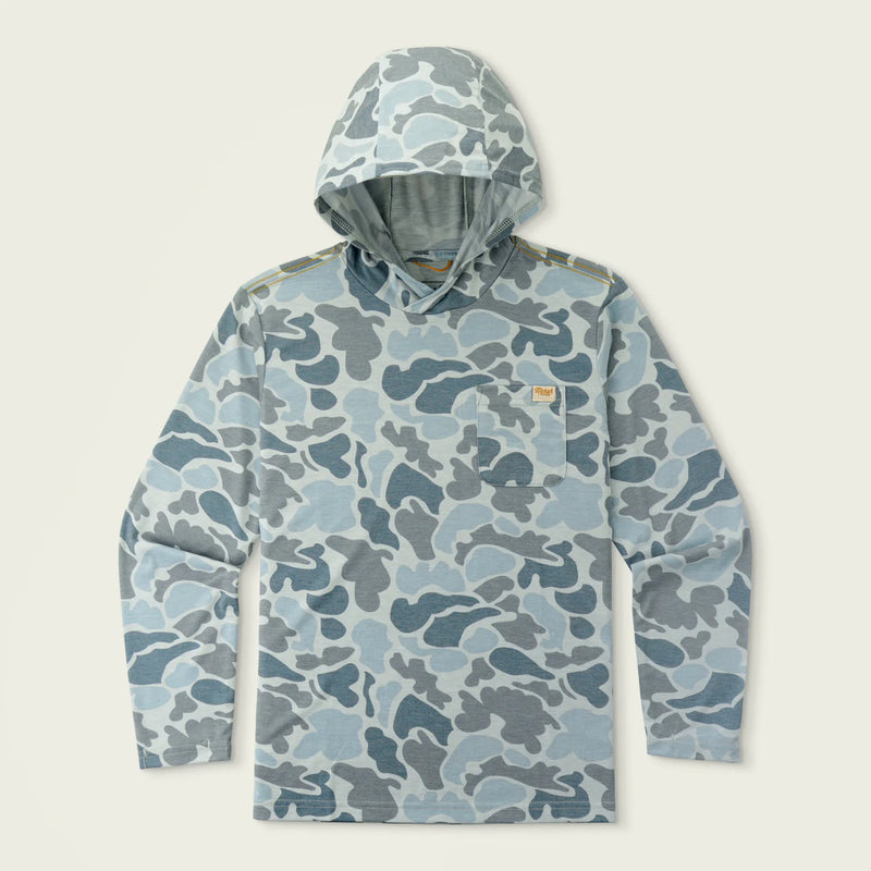 Buxton Hagood Hood Silver Mallard Camo