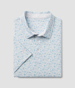 Biggest Fan Printed Polo Powder Blue