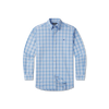 Benton Performance Plaid Dress Shirt Lilac & Mint