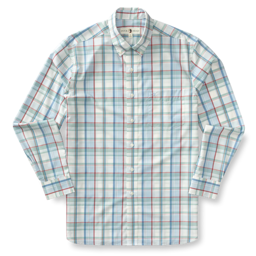 Performance Poplin Sport Shirt Carson Plaid