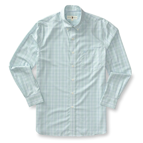 Performance Poplin Sport Shirt Foster Plaid