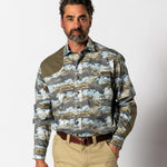 Woodland Shooting Shirt SEDONA SAGE PRINT