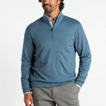 Dunmore 1/4 Zip Pullover VINTAGE BLUE