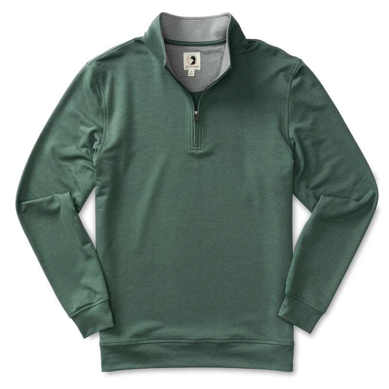 Dunmore 1/4 Zip Pullover DARK FOREST