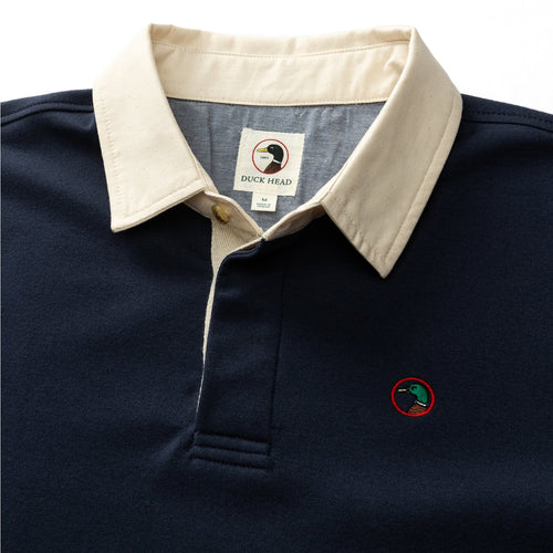 Solid Legacy Rugby Shirt NAVY