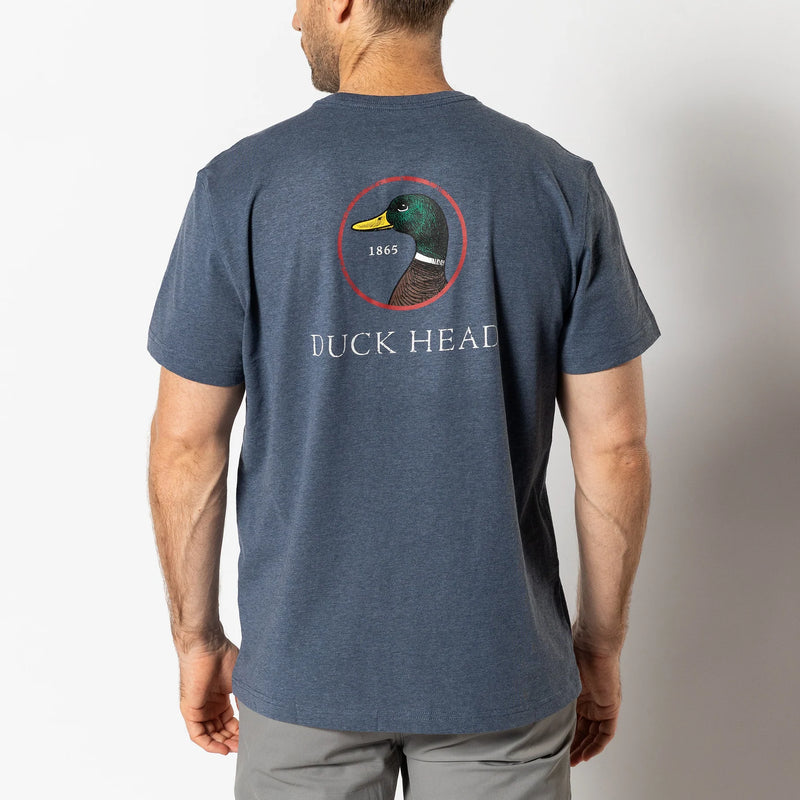 Logo Short Sleeve T-Shirt Heather Navy
