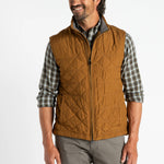 Fremont Performance Quilted Vest DARK AMBER