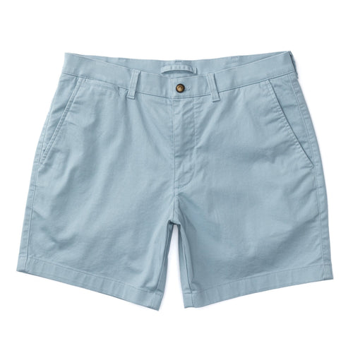 7" Gold School Chino Short River Blue