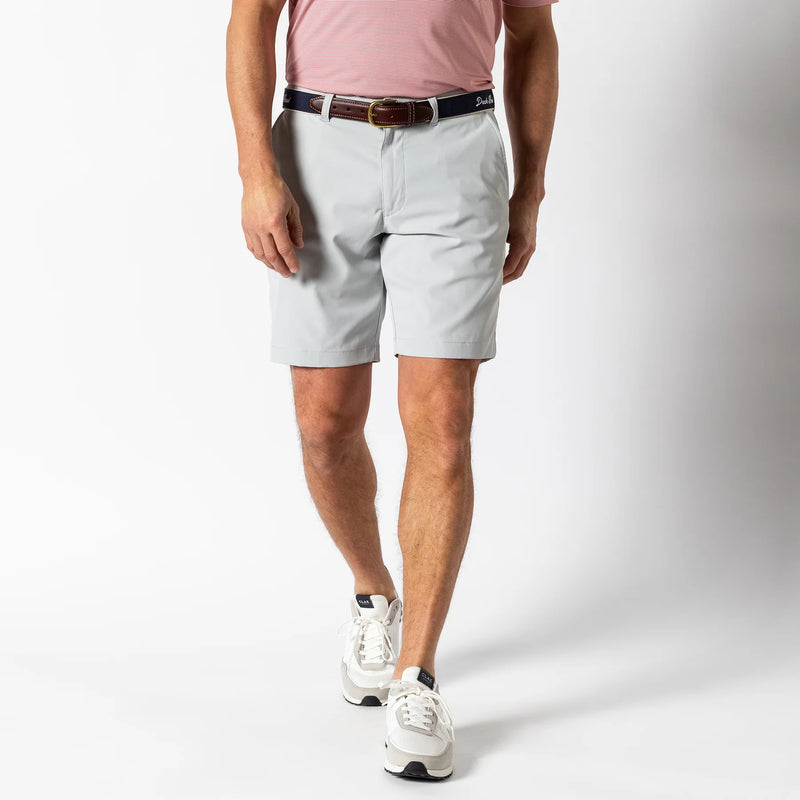 9" Long Drive Performance Short Mist Grey