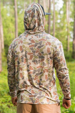 Performance Hoodie - Driftwood Camo