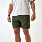 Everyday Short - Mallard Green - Ducks and Dogs Pocket