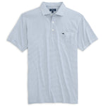 PAMLICO STRIPE POLO MIDNIGHT