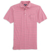 SHELLBINE STRIPE POLO SALMON