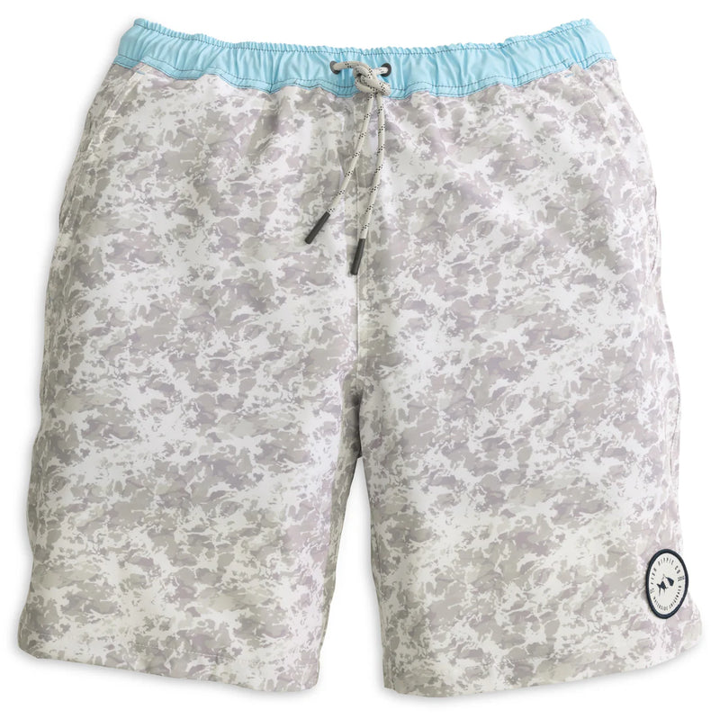 VOLLEY SWIM TRUNK 8" INSEAM FOG GREY