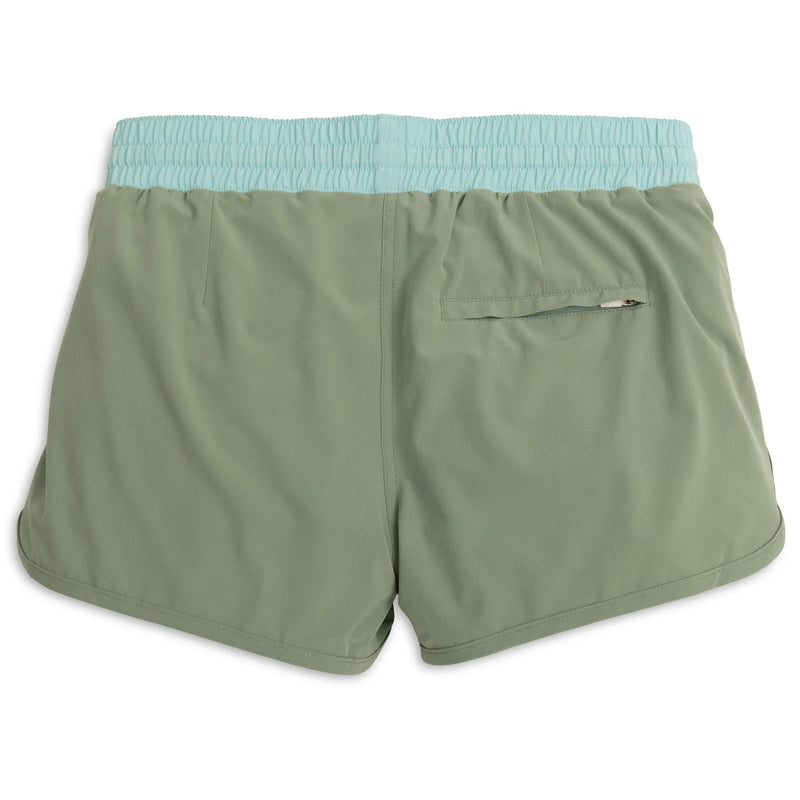 WOMEN'S SHAKER SHORTS SAGE