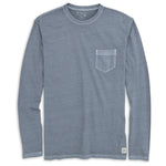 BALAO LONG SLEEVE POCKET TEE SLATE