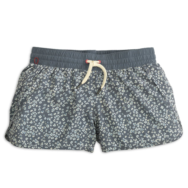 WOMEN'S SHAKER SHORTS GLEN BLUE