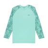 Tactical Camo LS Performance Shirt Ocean Wave Acid Camo