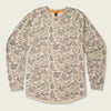 Surfside Waffle Knit Khaki Mallard Camo