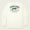 Feathers Vintage White LS Tee