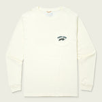 Feathers Vintage White LS Tee