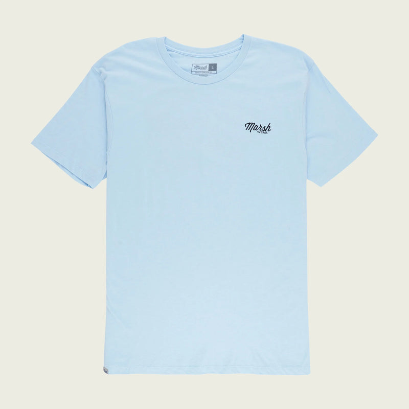Gone Fishing SS T-Shirt BLUESTEEL HEATHER