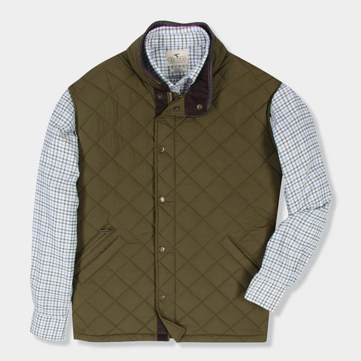 OLIVE Northpoint Quilted Vest