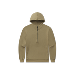 Angie Active Half Zip Hoodie Olive Green