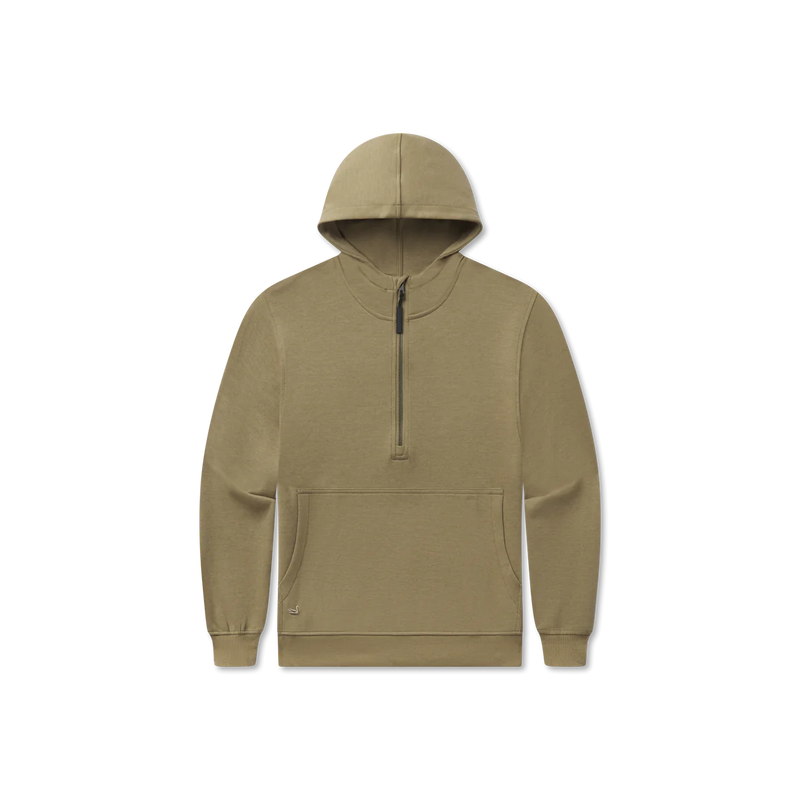 Angie Active Half Zip Hoodie Olive Green