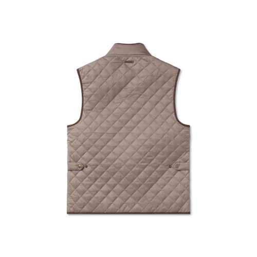 Huntington Quilted Vest Burnt Taupe