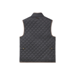 Huntington Quilted Vest Slate Gray