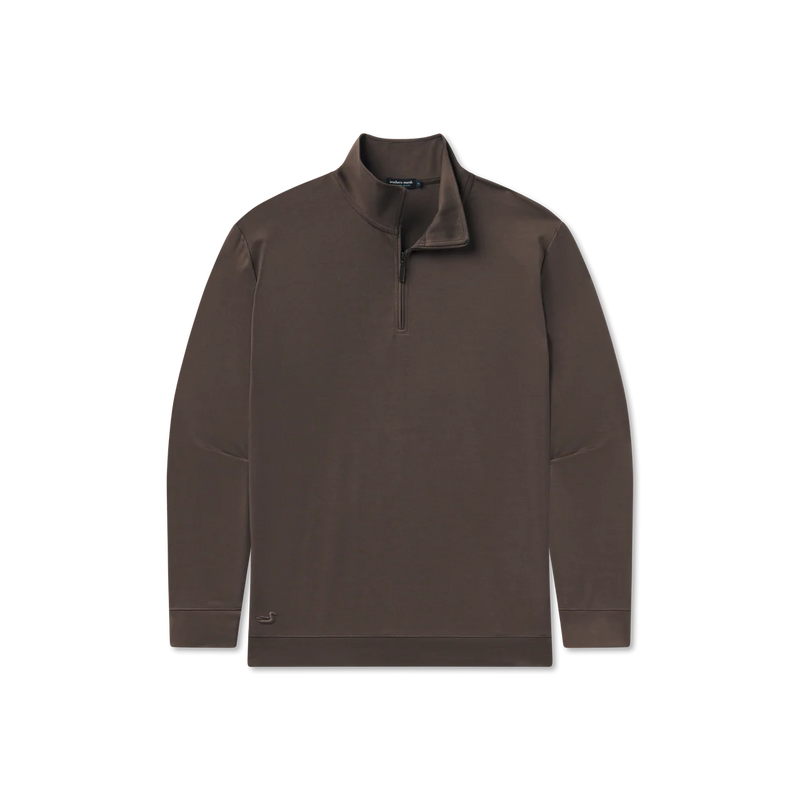 Peachtree Performance Quarterzip Stone Brown